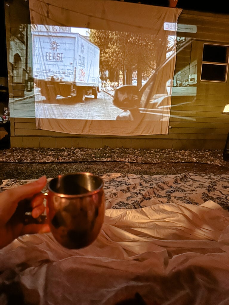 How to Host a Fall Backyard Movie Night