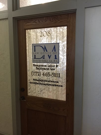 Law Office of David Miklas, P.A.